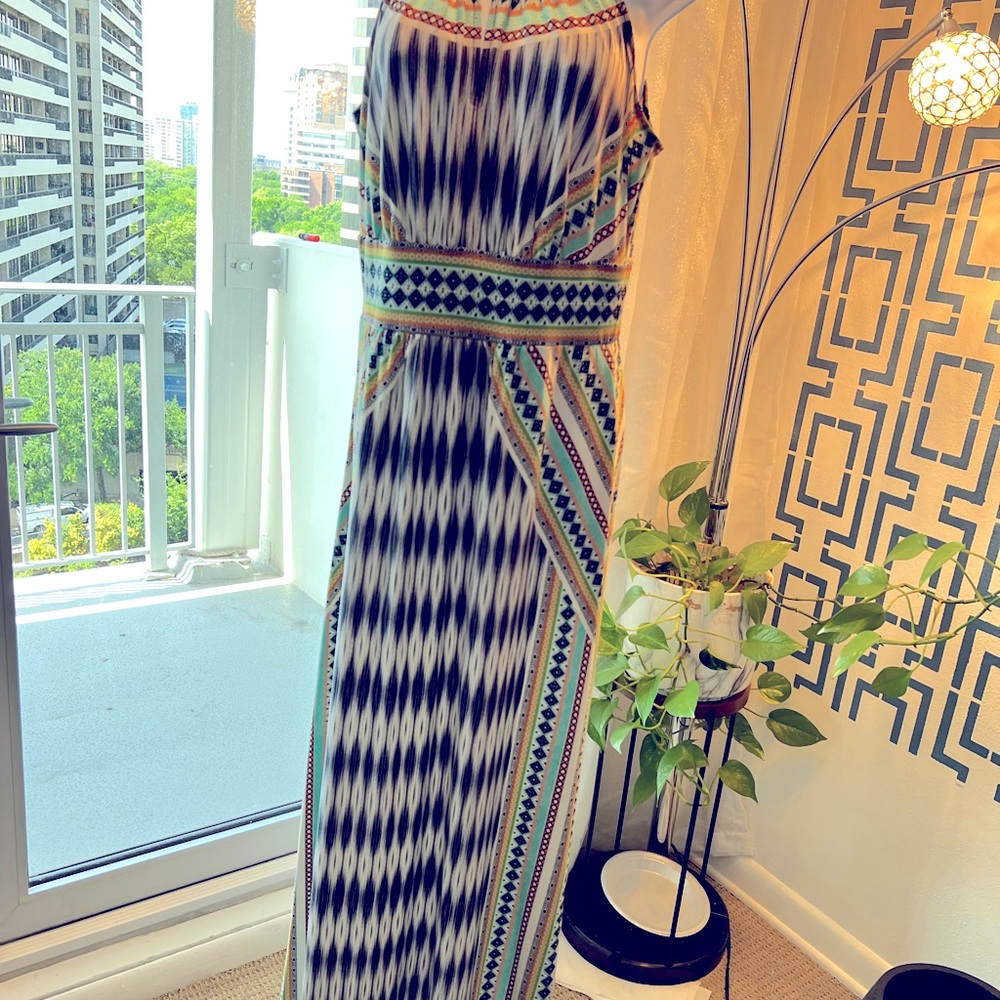 Multicolor maxi dress